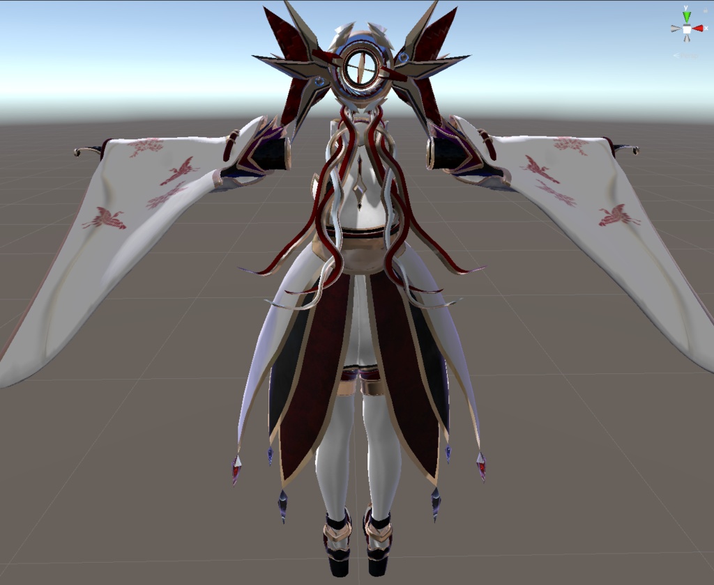 天照の浄衣【対応アバター:萌・セレスティア・桔梗】