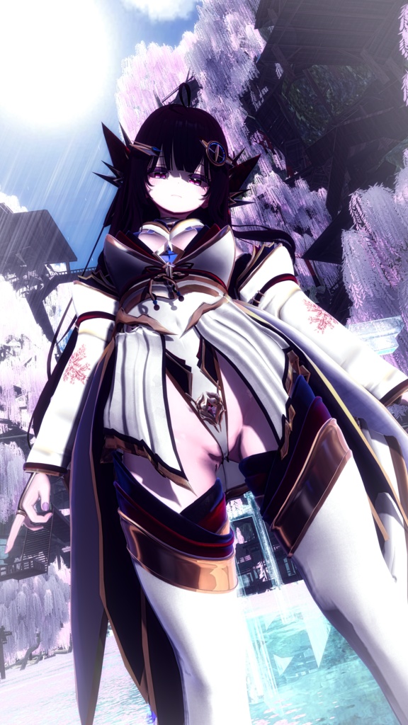 天照の浄衣【対応アバター:萌・セレスティア・桔梗】