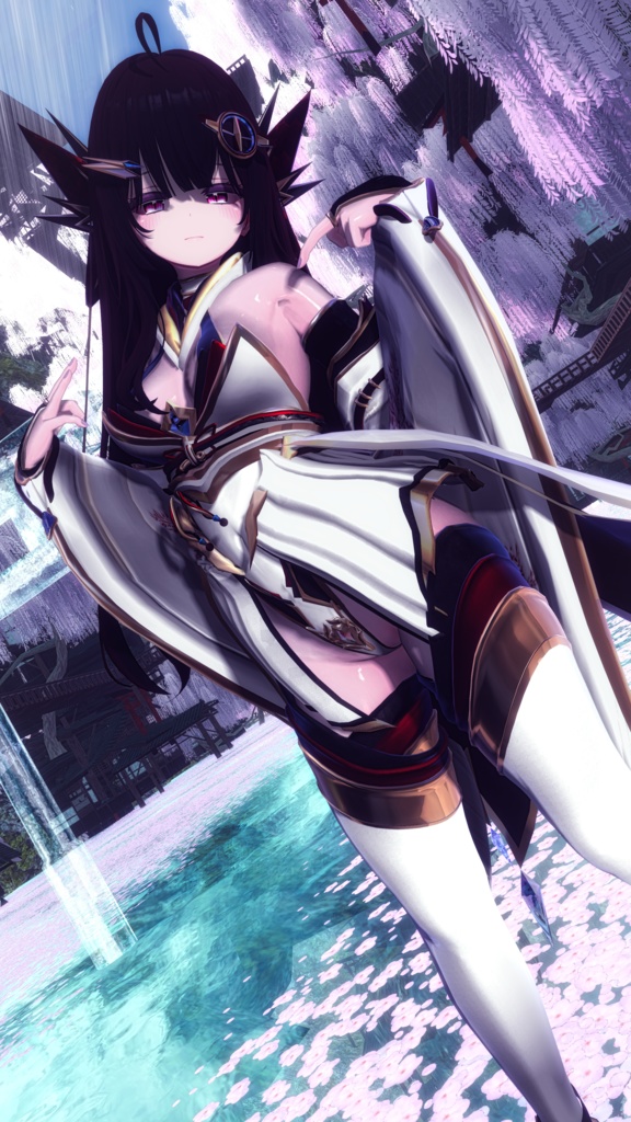 天照の浄衣【対応アバター:萌・セレスティア・桔梗】