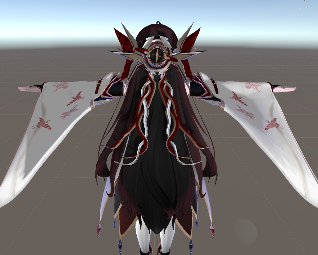 天照の浄衣【対応アバター:萌・セレスティア・桔梗】