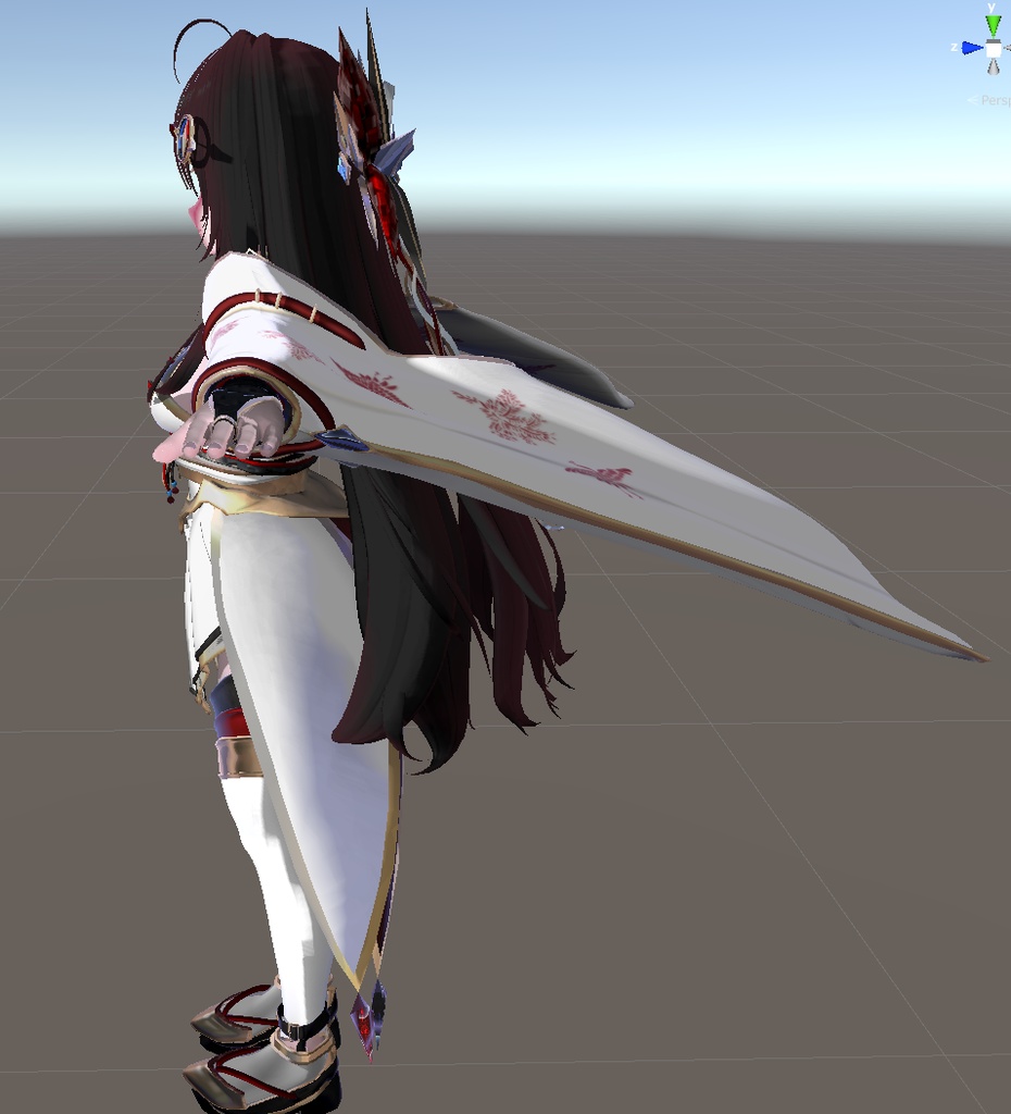 天照の浄衣【対応アバター:萌・セレスティア・桔梗】