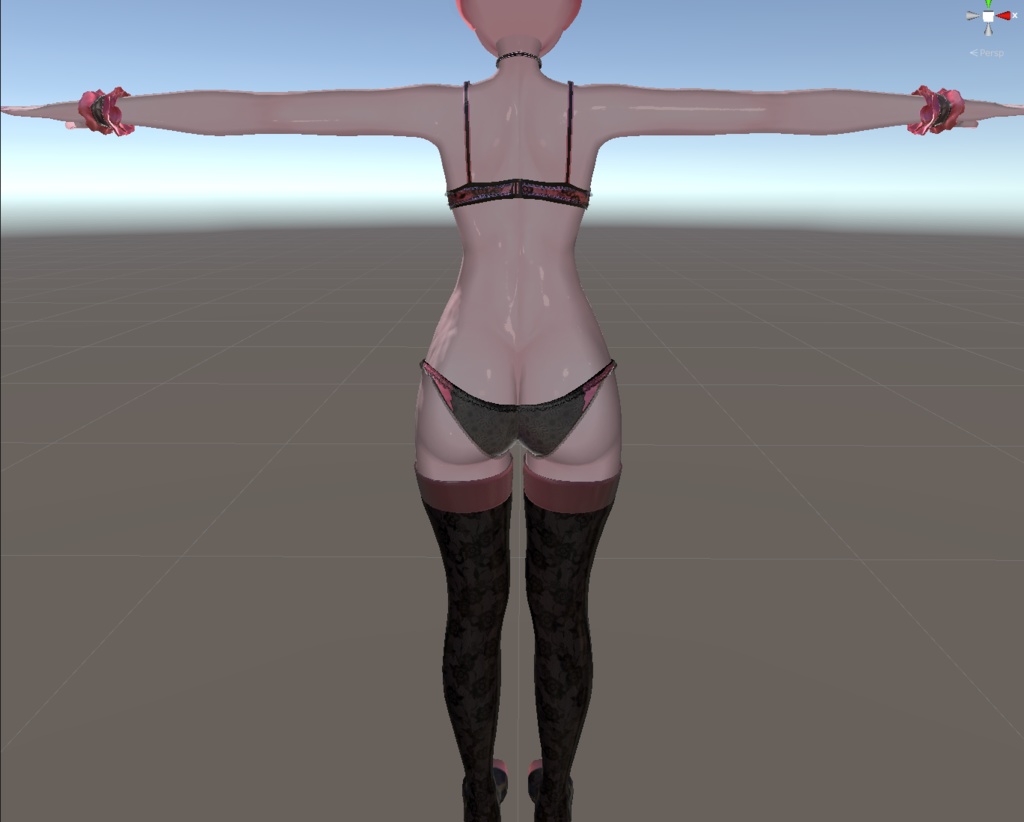 Sweet_Lingerie_Set -宵姫-【対応アバター:萌・舞夜・セレスティア・マヌカ】