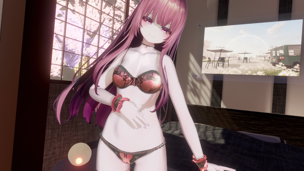 Sweet_Lingerie_Set -宵姫-【対応アバター:萌・舞夜・セレスティア・マヌカ】