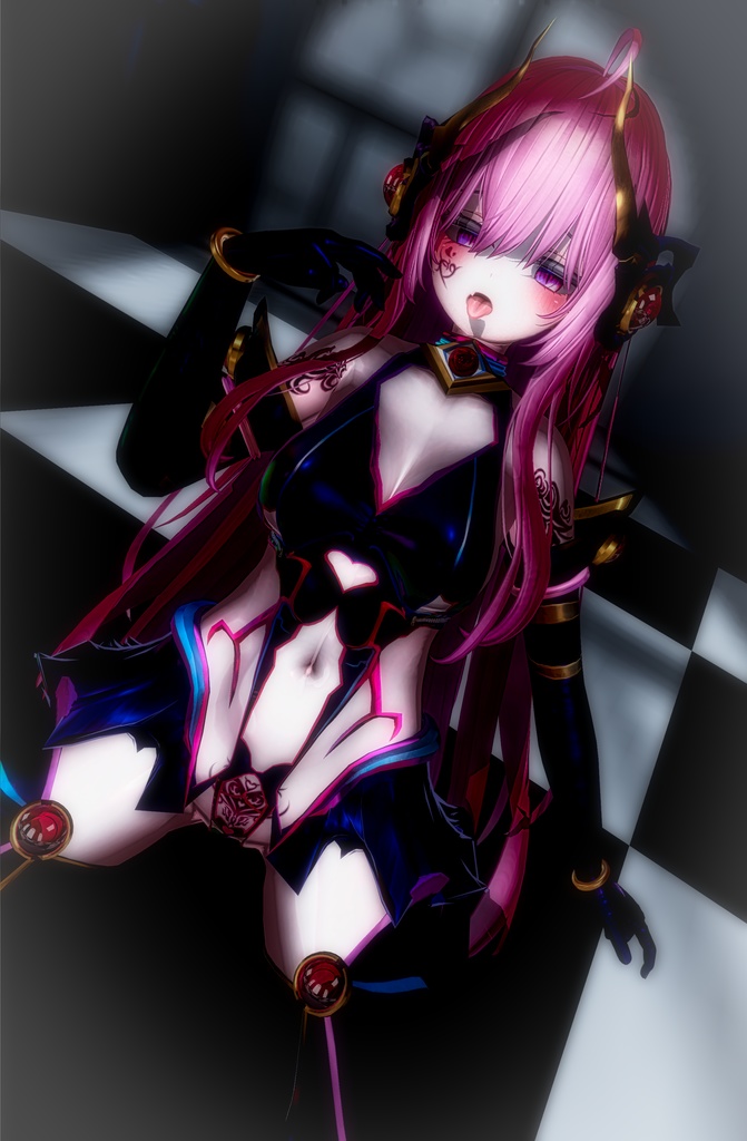 The Follen:LILITH=堕=(Tattoo8種+α付属)【対応アバター:萌・マヌカ・セレスティア・桔梗】