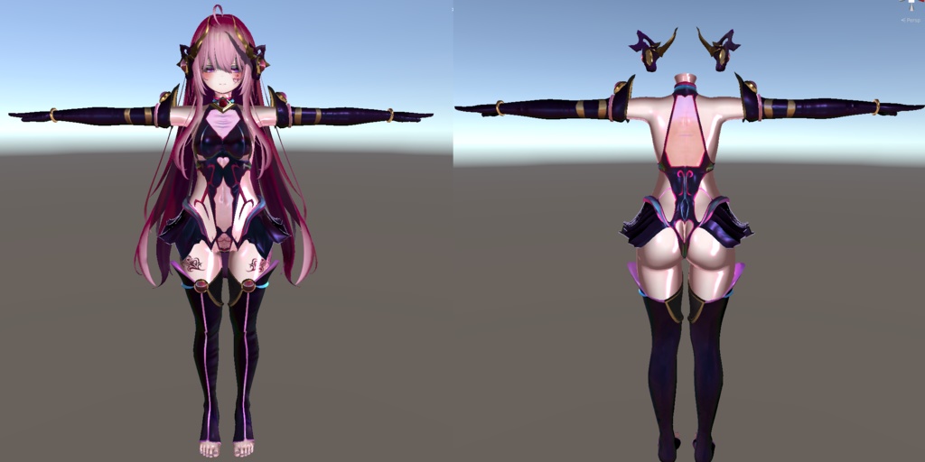 The Follen:LILITH=堕=(Tattoo8種+α付属)【対応アバター:萌・マヌカ・セレスティア・桔梗】