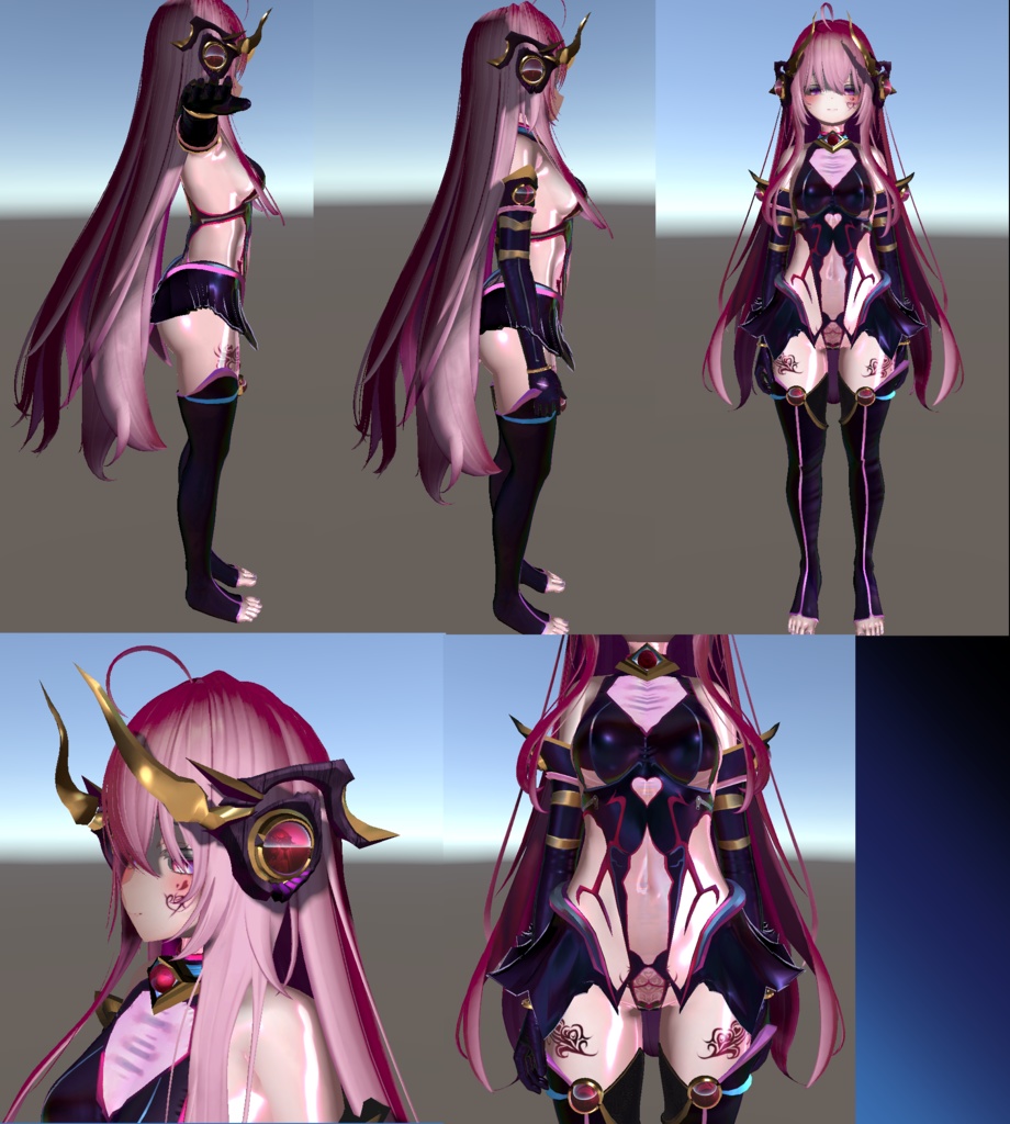 The Follen:LILITH=堕=(Tattoo8種+α付属)【対応アバター:萌・マヌカ・セレスティア・桔梗】