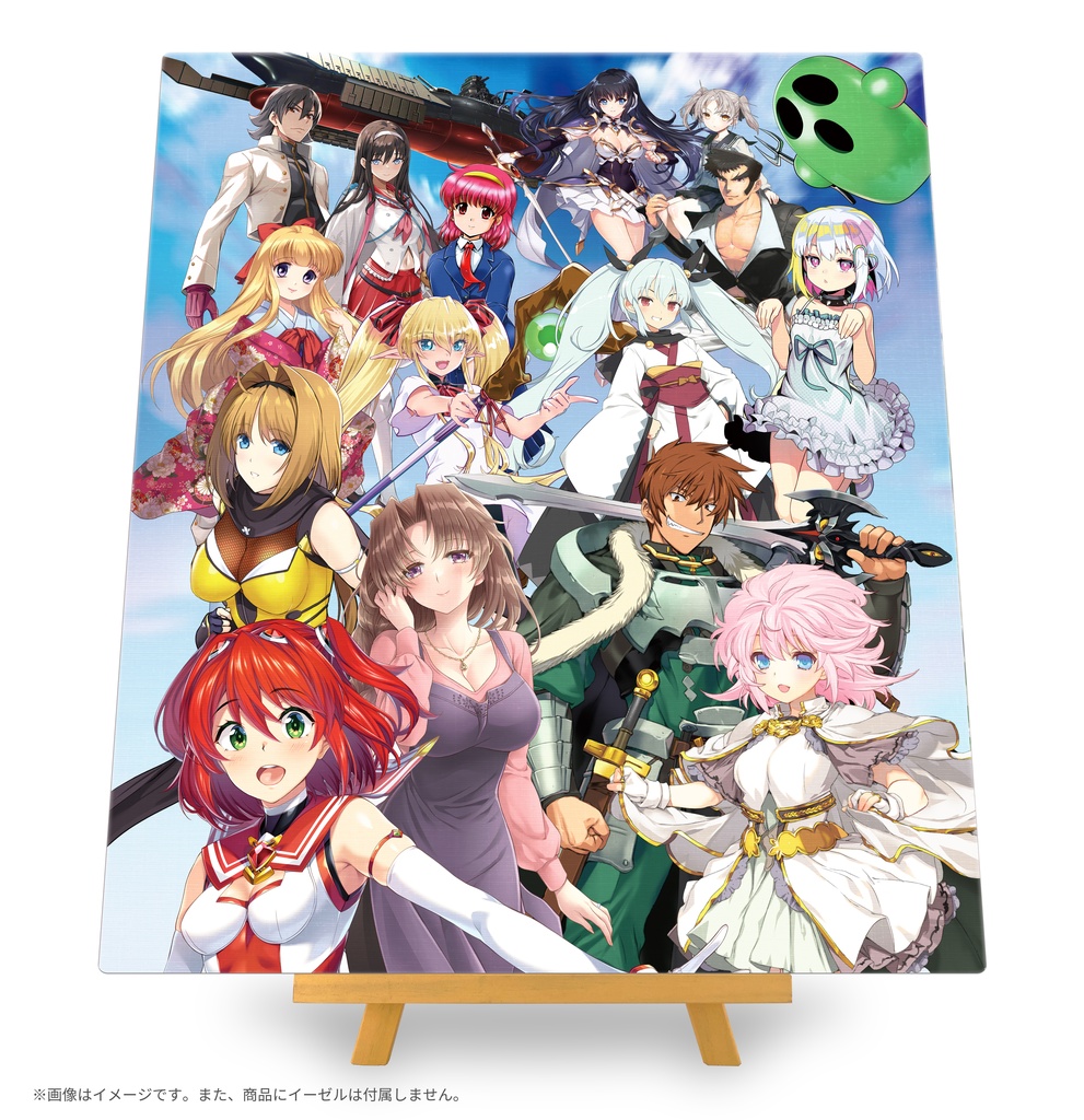 F10キャンバスアート・『ALICEの館35』キャンバスアート01/アリスソフト35周年 記念ビジュアル