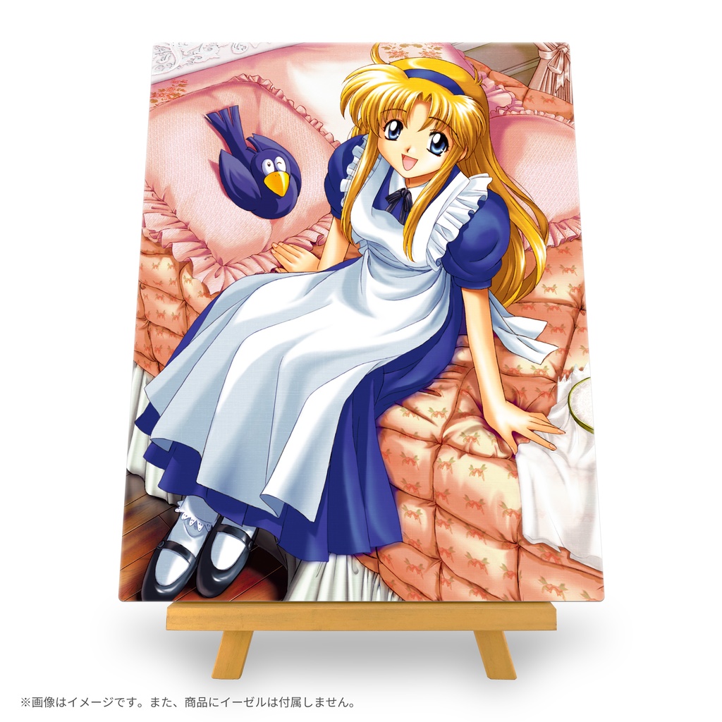 F6キャンバスアート・『ALICEの館35』キャンバスアート03/ALICEの館4.5.6「アリスちゃん&ユキチ」