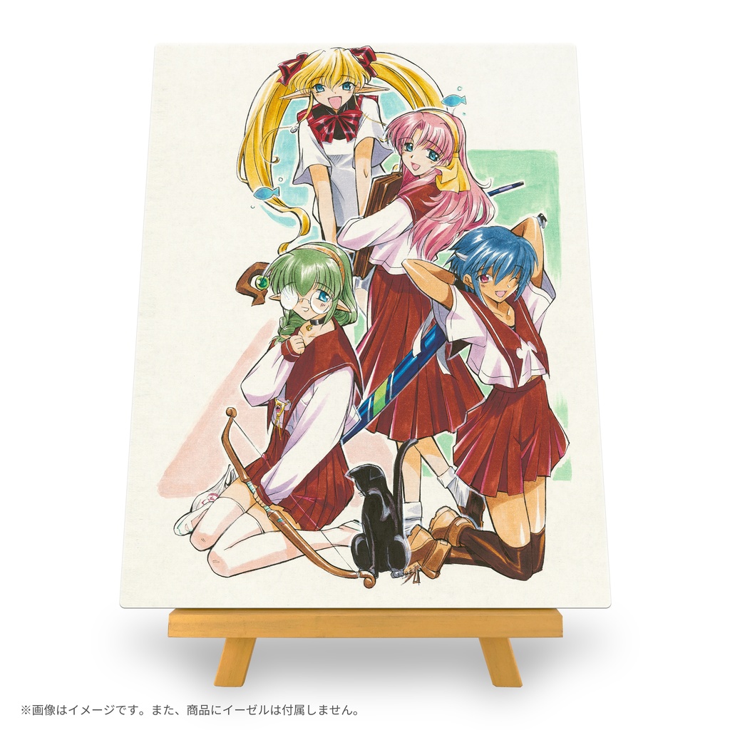 F6キャンバスアート・『ALICEの館35』キャンバスアート06/ぱすてるチャイム-恋のスキルアップ