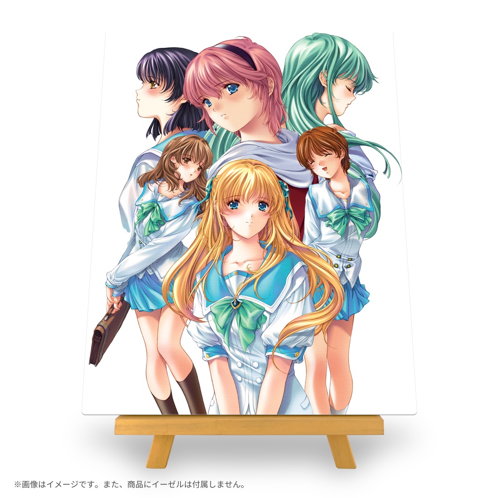 F6キャンバスアート・『ALICEの館35』キャンバスアート08/SeeIn青-シーンAO