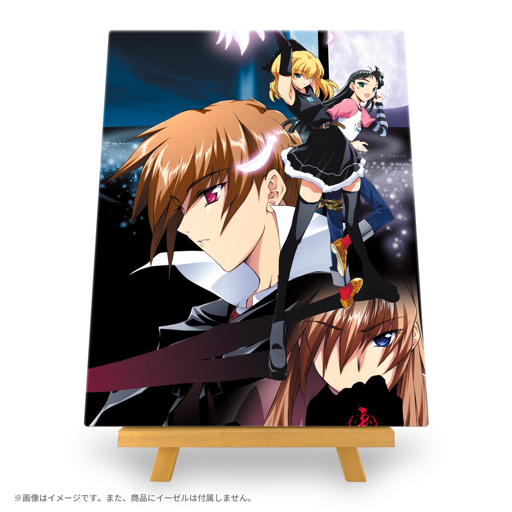 F6キャンバスアート・『ALICEの館35』キャンバスアート10/夜が来る!-Square of the MOON-