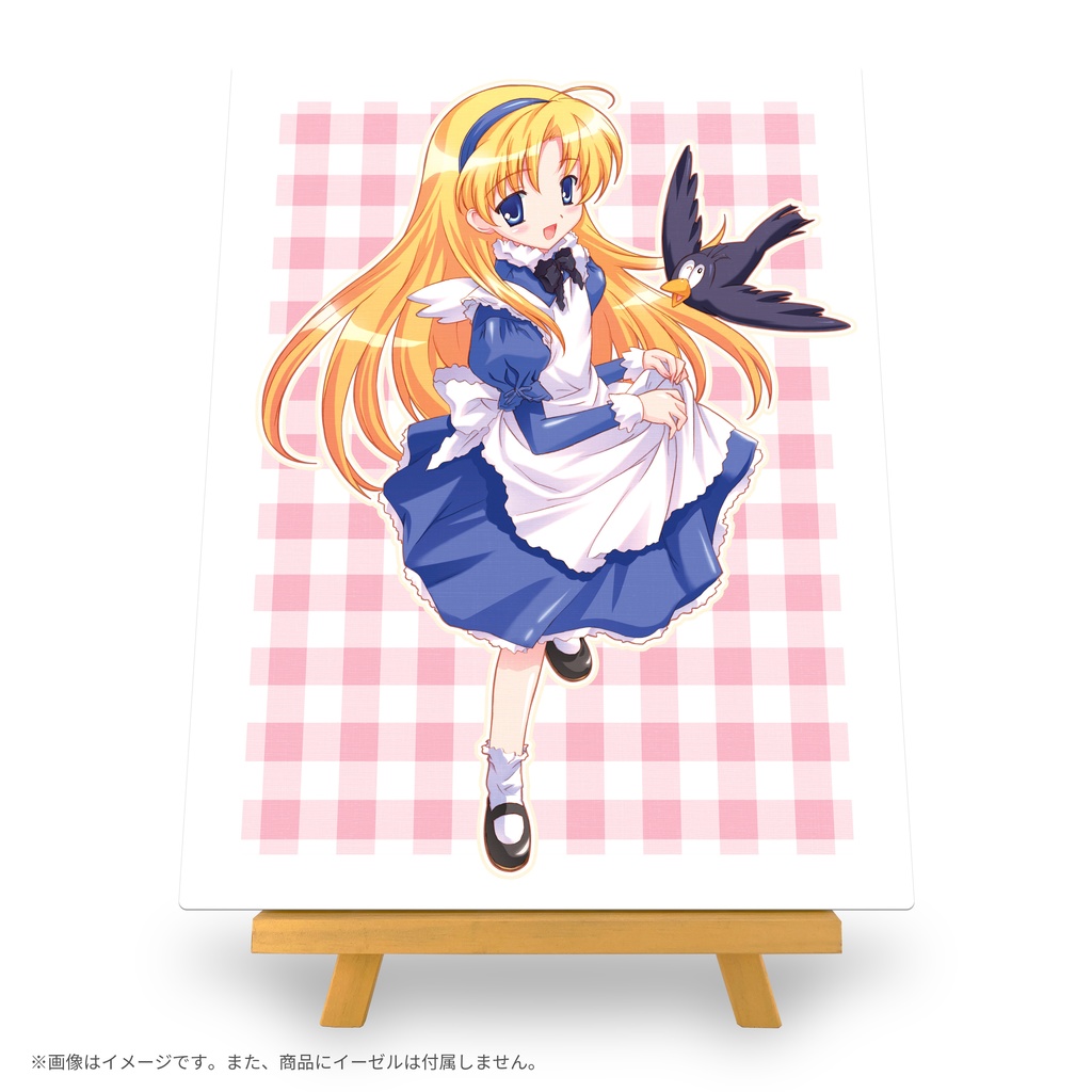 F6キャンバスアート・『ALICEの館35』キャンバスアート17/ALICEの館7「アリスちゃん&ユキチ」