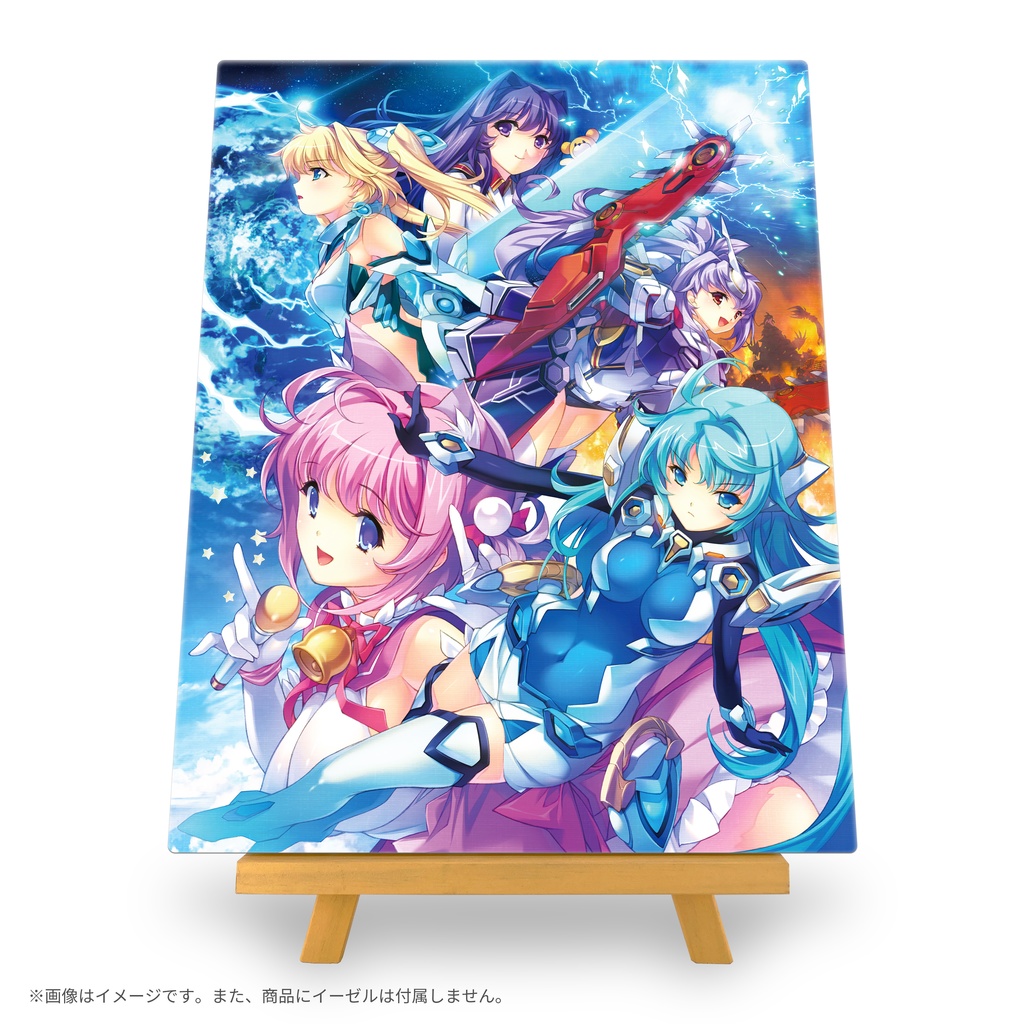 F6キャンバスアート・『ALICEの館35』キャンバスアート23/武想少女隊ぶれいど☆ブライダーズ