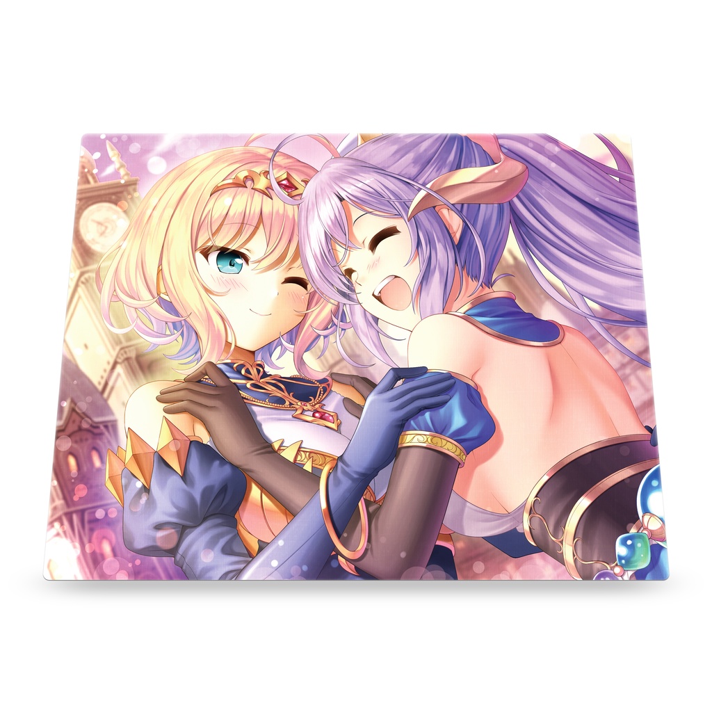 F6キャンバスアート・『あいりすミスティリア！』キャンバスアート10／結ばれし王女の誓い 希望は笑顔と共に／楠九々