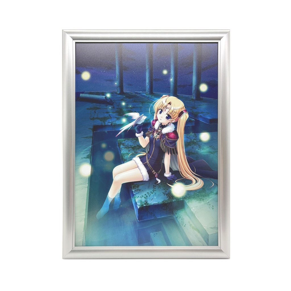 メタルアートプレート『穢翼のユースティア』リシア・ド・ノーヴァス・ユーリィ