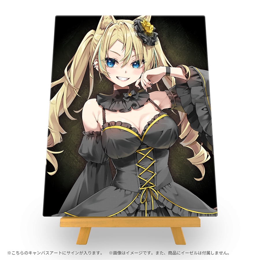 F6キャンバスアート No.04 えれっと・肖像画