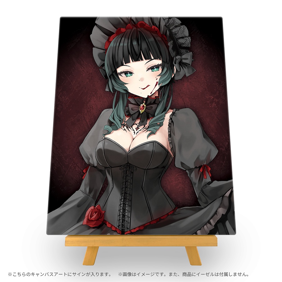 F6キャンバスアート　No.06 人生つみこ・肖像画
