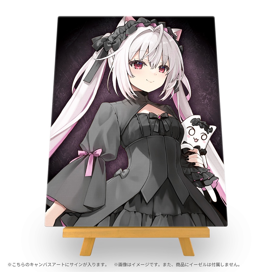 F6キャンバスアート No.07 なつめえり・肖像画