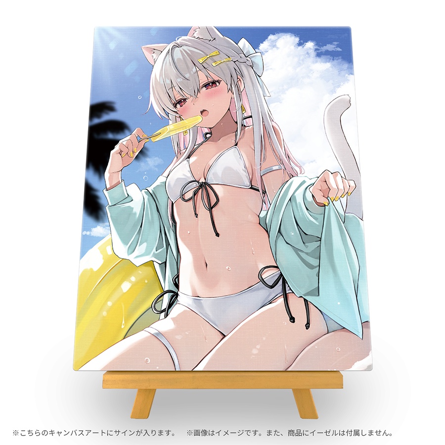 F6キャンバスアート　No.11 なつめえり・在りし日