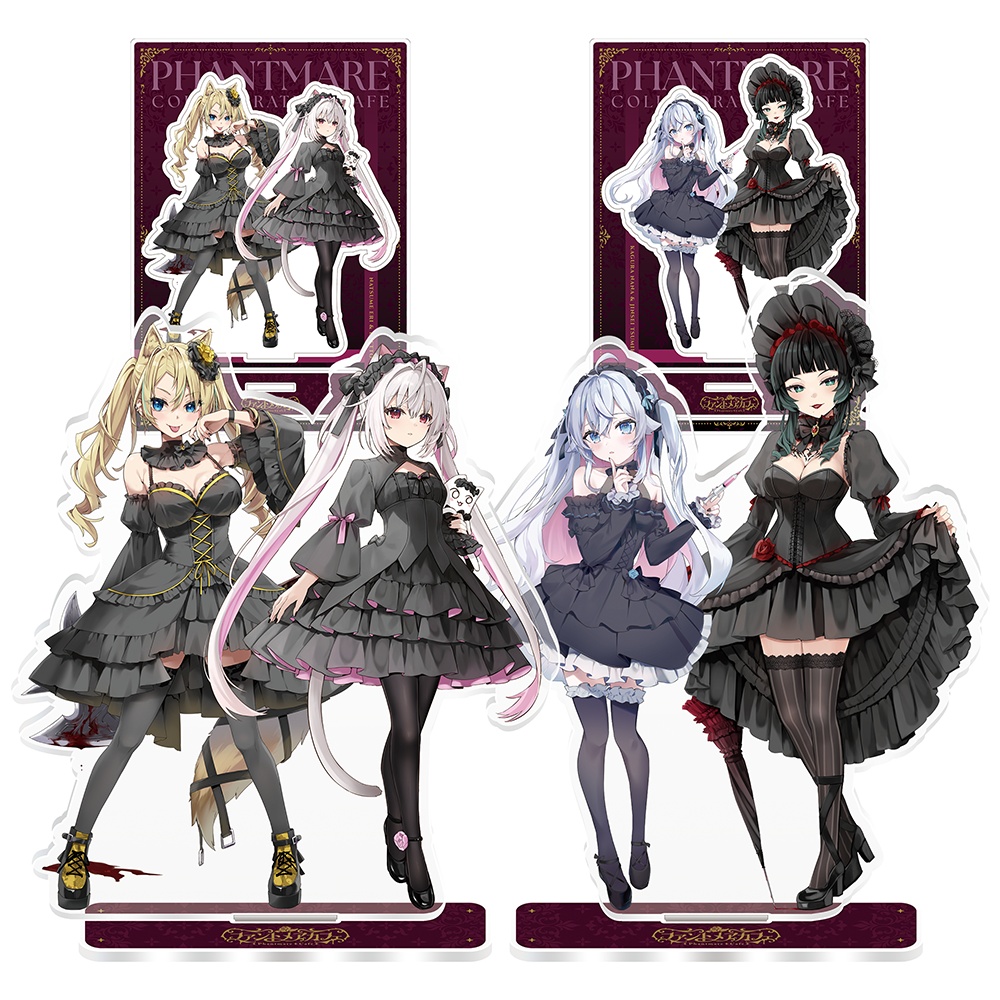 ファントメアカフェ　A5アクリルスタンド2枚組セット