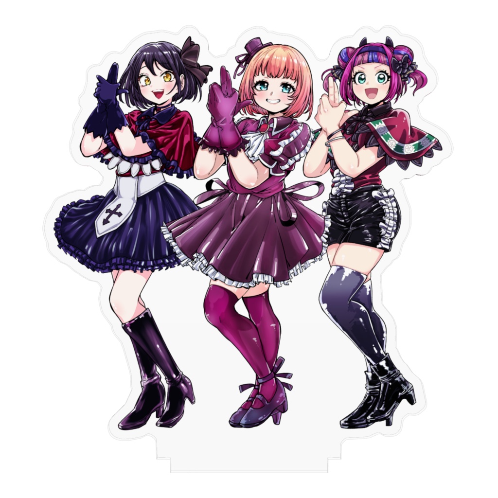 サインはB歌みたコラボグッズ「アクリルフィギュア」