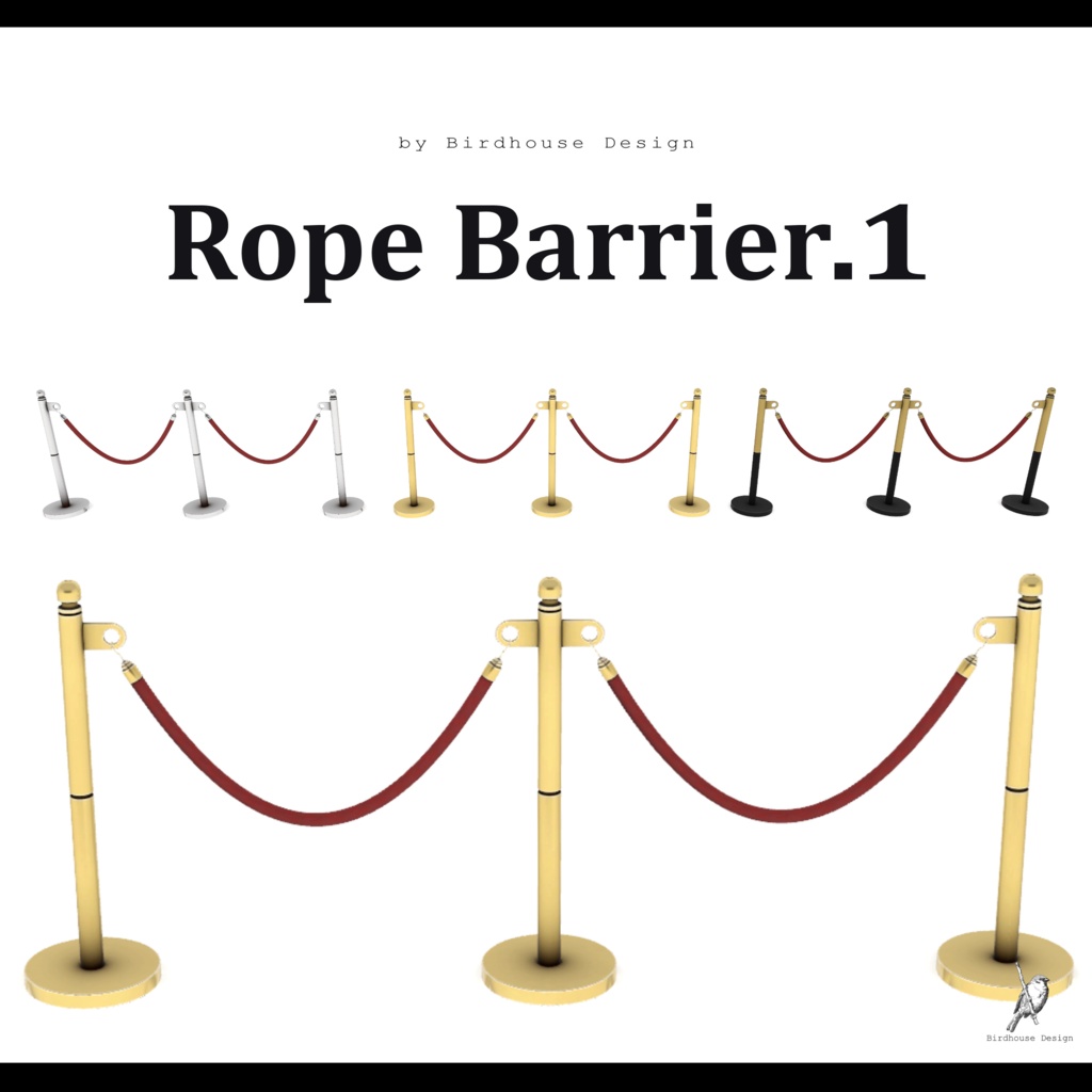 Rope Barrier【イベント用ロープバリアー】