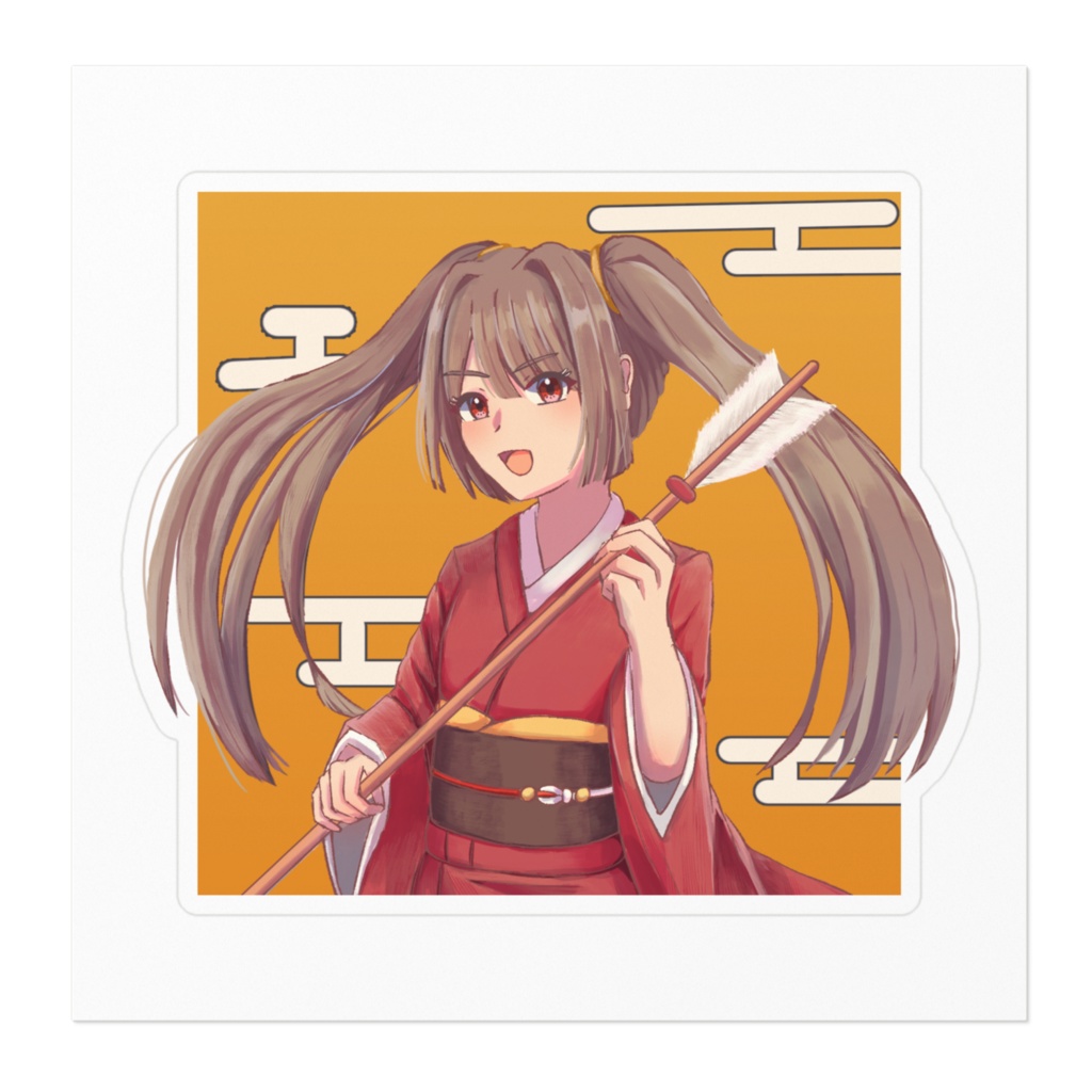 【まちゅむら祭7】なんか縁起がよさそうなステッカー