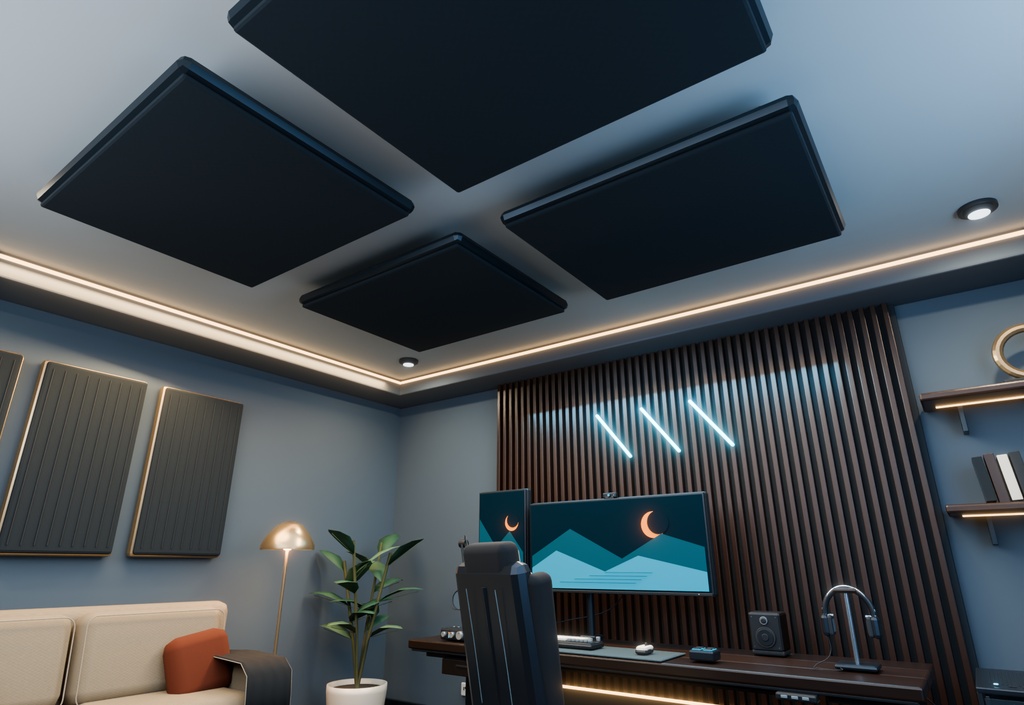 【期間限定価格】3Dゲーム部屋 配信者 blender・FBX背景素材