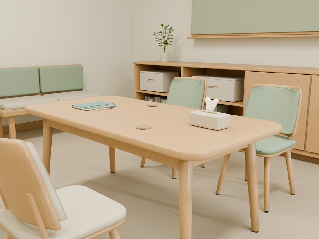 【期間限定価格】3Dカウンセリング 面談室 FBX背景素材blender