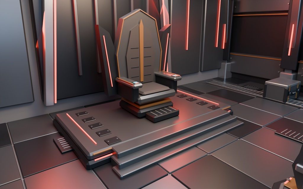 【期間限定価格】3D悪党のアジト 敵の秘密基地 FBX背景素材高品質blender