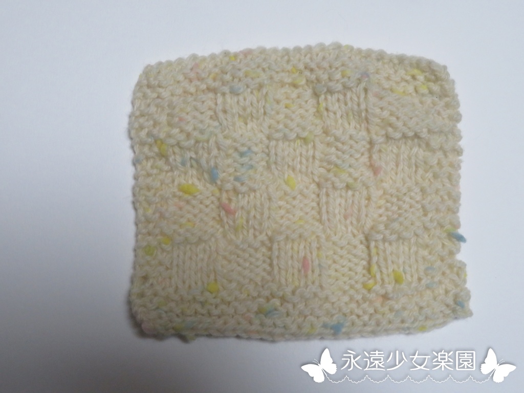 手編みブランケットミニミニ - 3