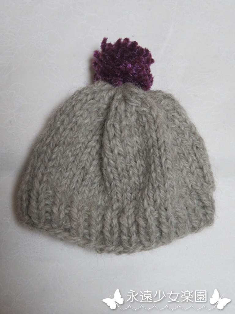 ドールサイズ ニット帽【KNI-005】