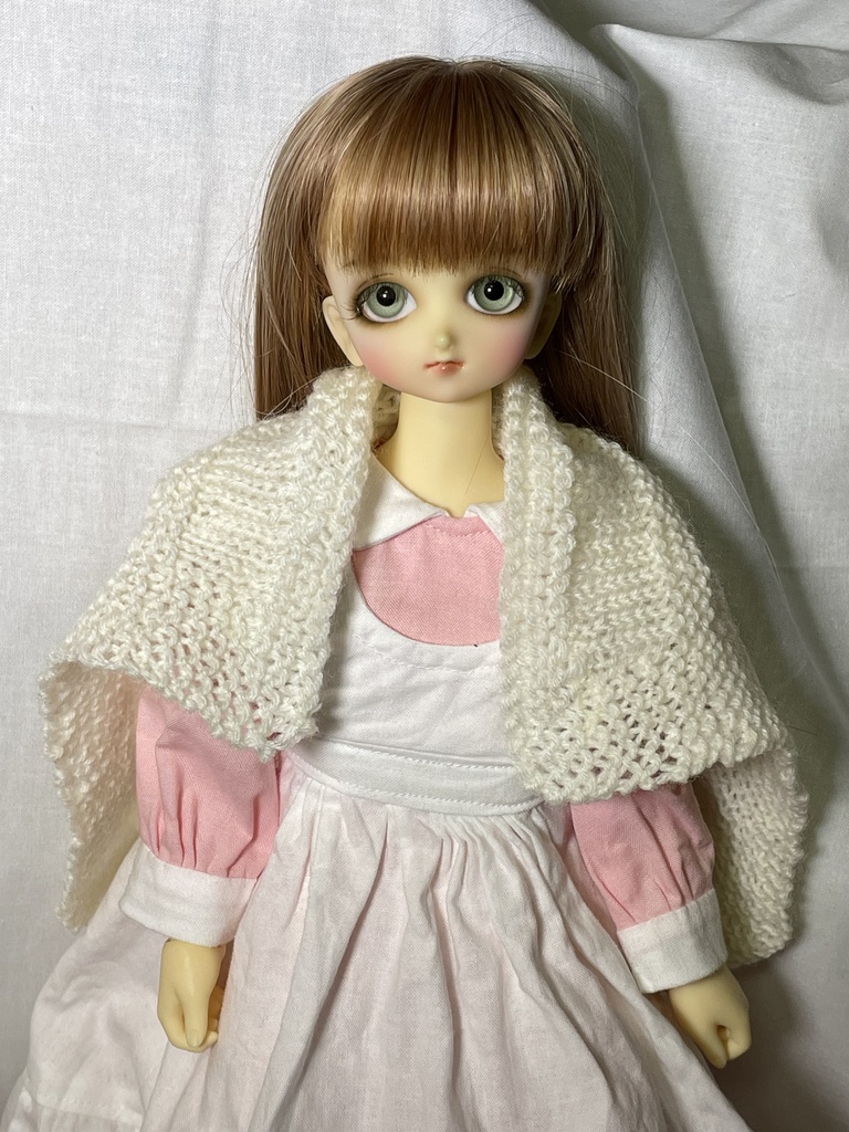 ドールサイズ ニットブランケット【KNI-006】