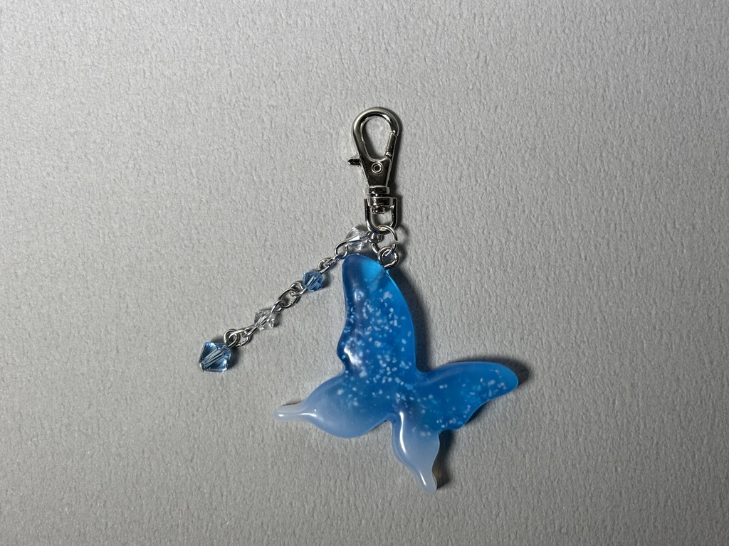 少女病 シスフェリアイメージレジンキーホルダー 蒼白の蝶