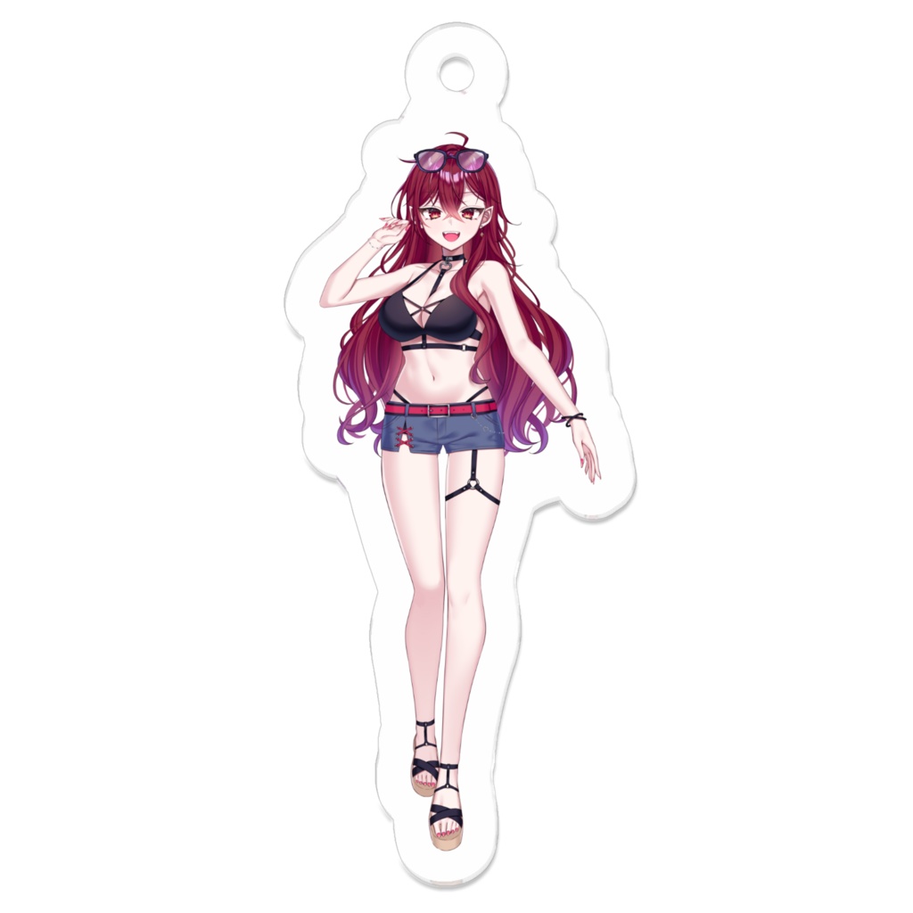 バ美肉水着アクキー