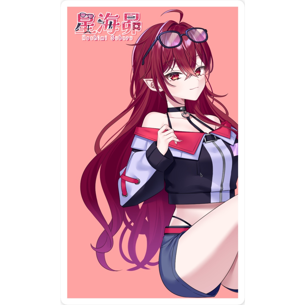 一枚絵ステッカー(バ美肉のみ)