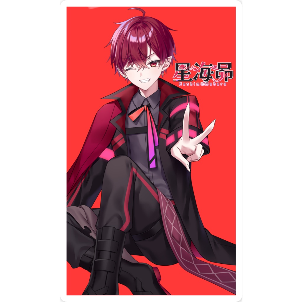 一枚絵ステッカー(初期衣装のみ)