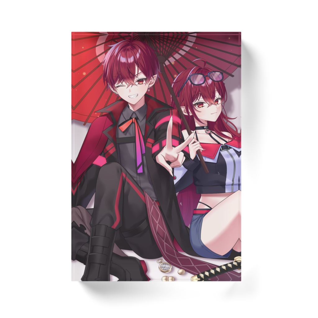 一枚絵アクリルブロック