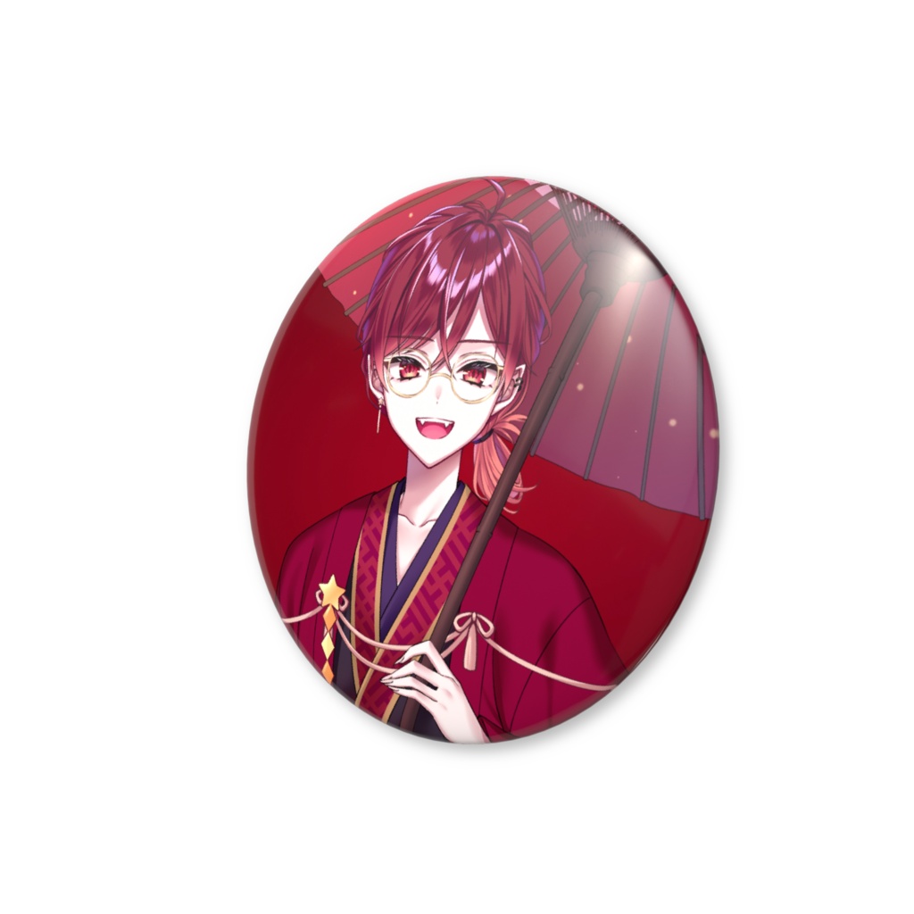 星海昴 (和装Ver.)缶バッジ
