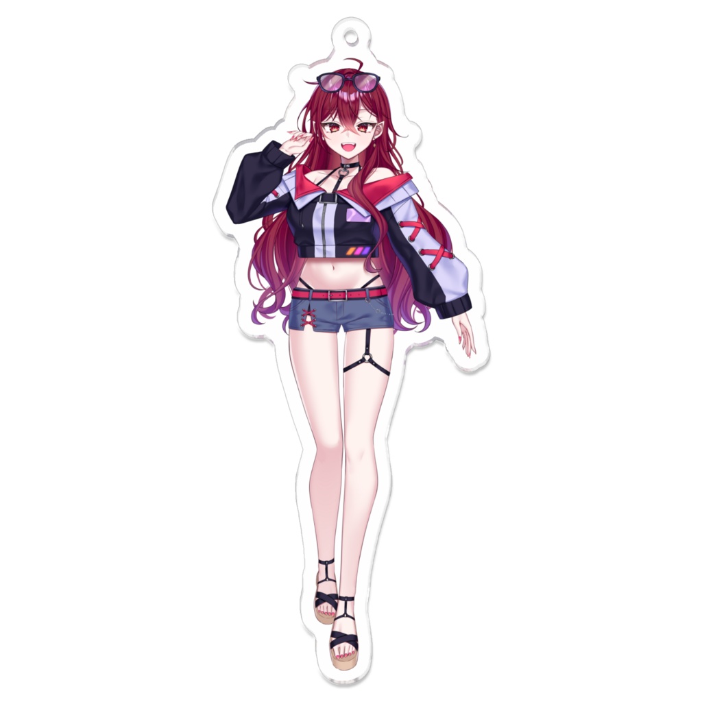 星海昴（バ美肉Ver.）アクリルキーホルダー