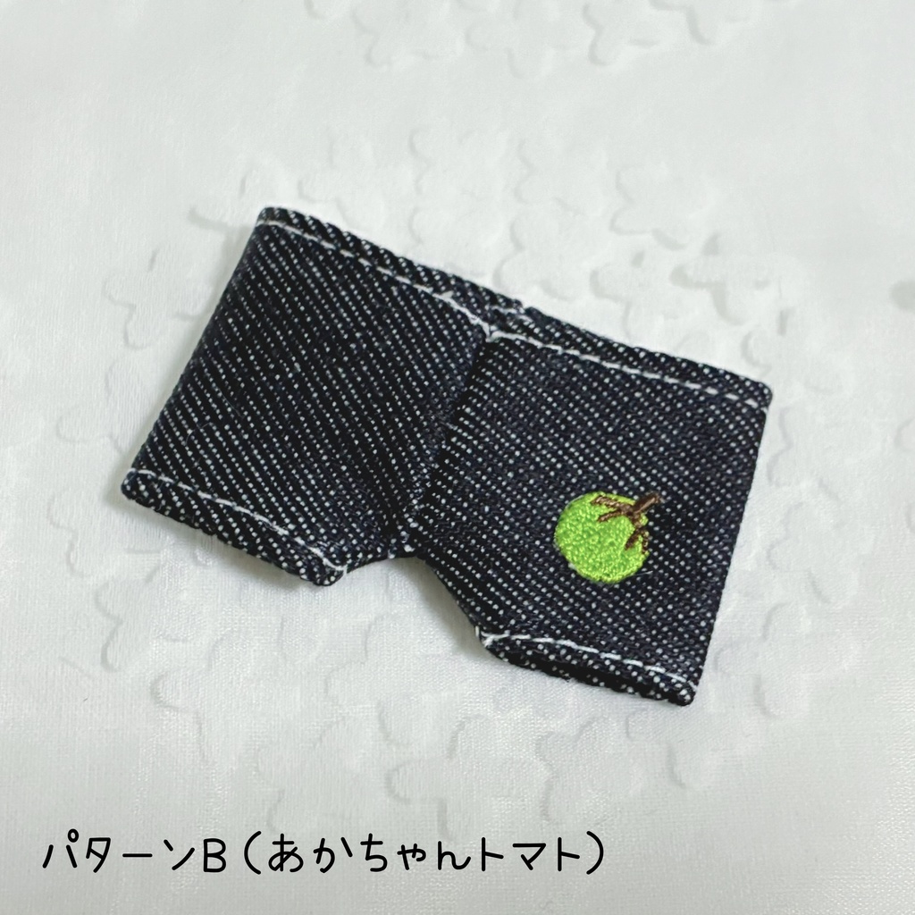 【15~16cm】バリエーション ワッペンデニムパンツ