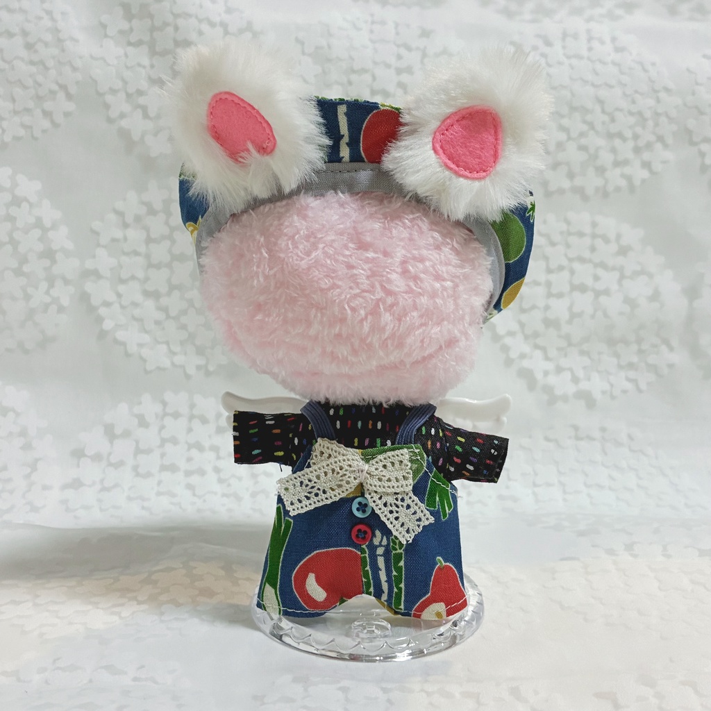 【15~16cm】バリエーション サロペット&シャツ ベレー帽 おやさい