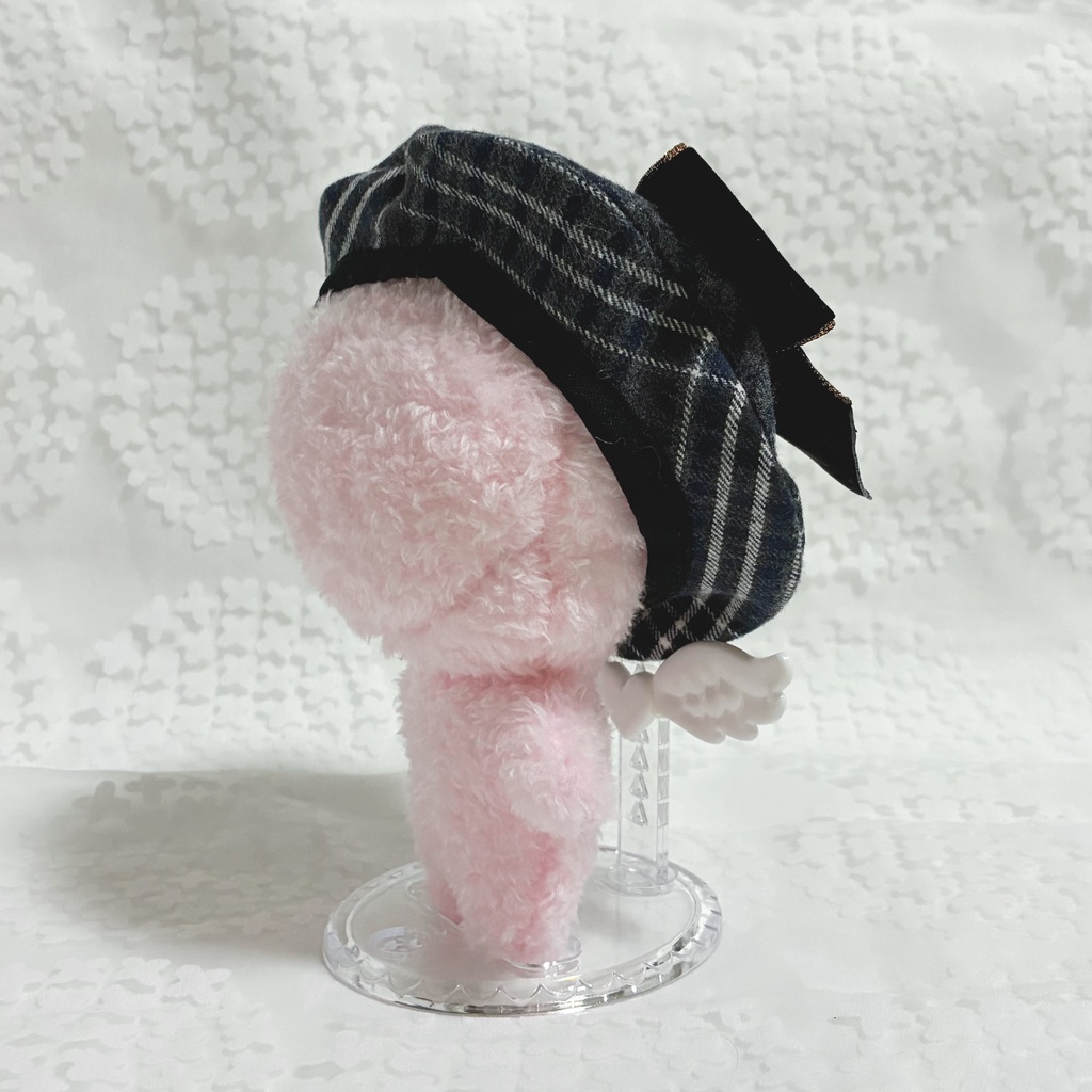 【15~16cm】バリエーション サロペット&シャツ ベレー帽 おしゃまリボン