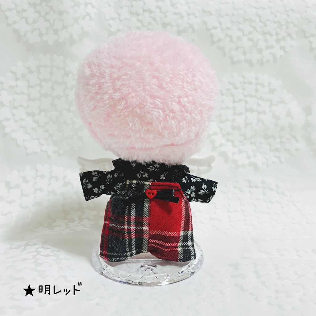 【15~16cm】バリエーション サロペット&シャツ ベレー帽 おしゃまリボン