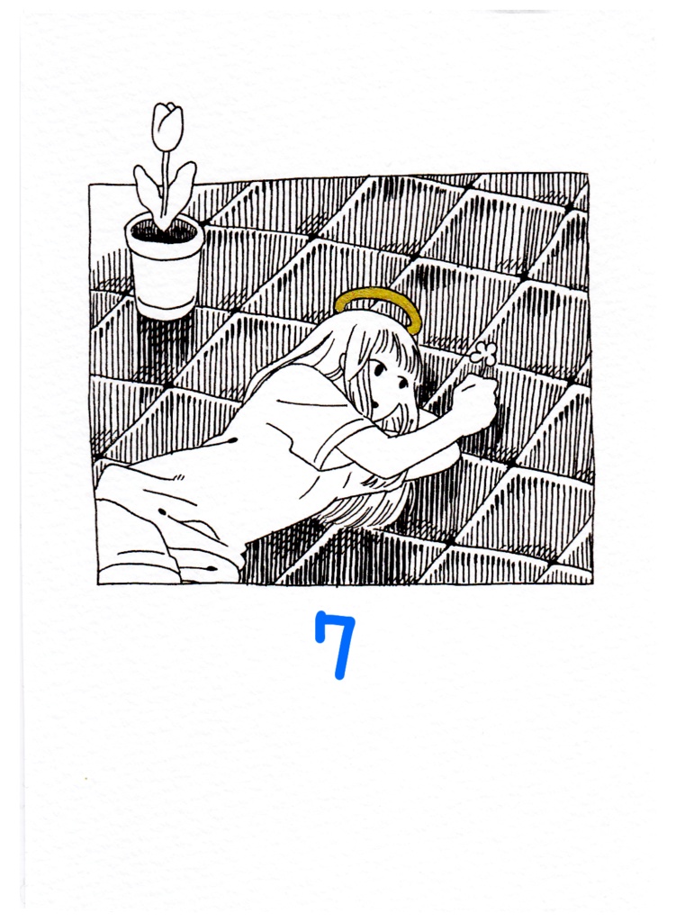 B7サイズ原画5~8