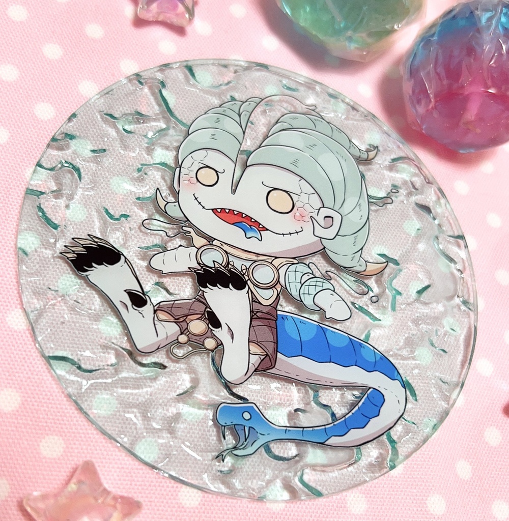 ヨルムンガンドゆらゆらアクリルコースター