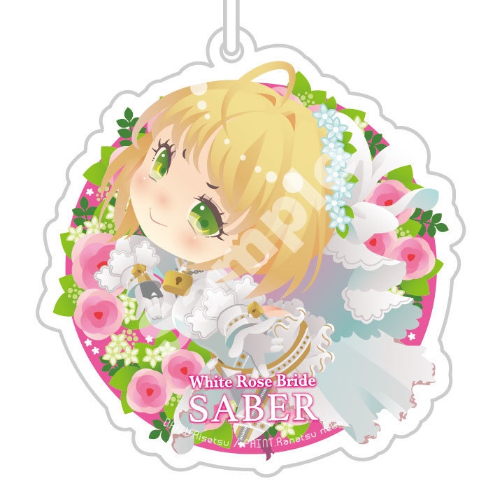 FGO アクリルキーホルダー(白背景)