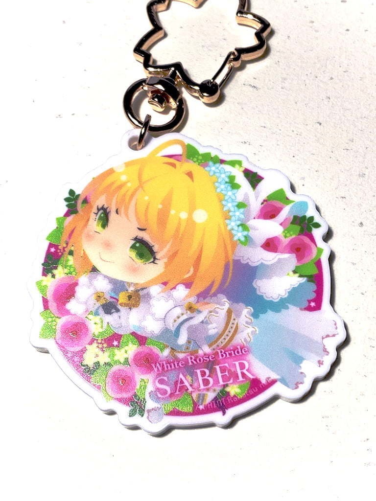 FGO アクリルキーホルダー(白背景)