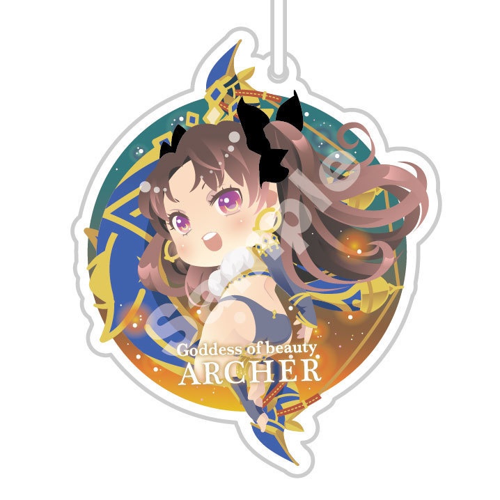 FGO アクリルキーホルダー(白背景)