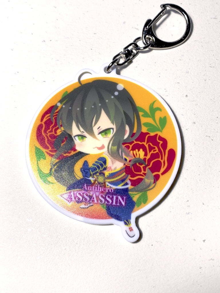 FGO アクリルキーホルダー(白背景)